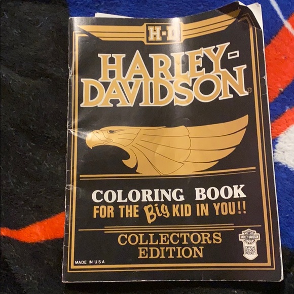 Harley-Davidson Accessories 1986 Collectors Edition Coloring Book Poshmark Harley-Davidson Accessories 1986 Collectors Edition Coloring Book Poshmark